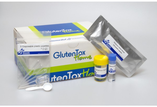 Test nhanh Gluten trong thực phẩm và đồ uống | GlutenTox Home | Biomedal